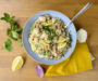 Salade de quinoa citronnée aux haricots blancs et au poulet